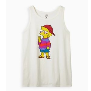 NWT | Torrid Lisa Simpson Classic Fit Crew Tank | Size 2